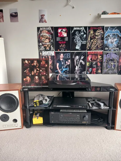 “Now Playing Vinyl Stand – Metal Font Edition” - Image 3