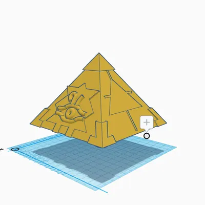 Mô hình 3D Yu-Gi-Oh Millennium Puzzle độc đáo cho fan