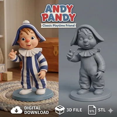 Mô hình Andy Pandy đáng yêu