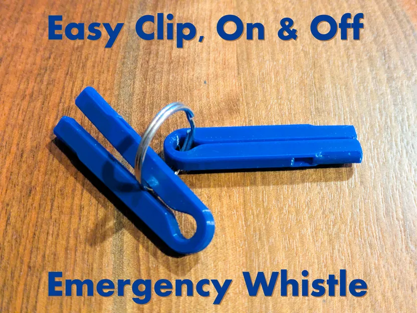 Còi Kẹp Đa Năng (Clip-on Whistle) - Image 1