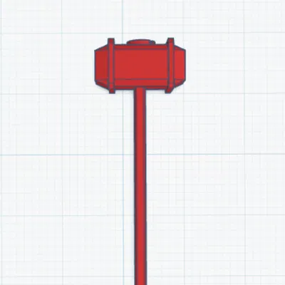 Mô hình búa chiến Dummy 13 Hammer cực ngầu cho người chơi