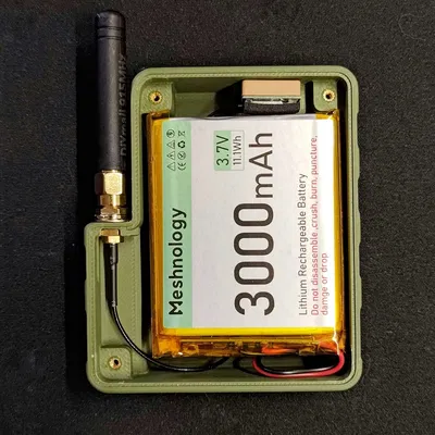 Vỏ ốp cho Wio Tracker L1 kèm kẹp thắt lưng tích hợp và pin 3000 mAh