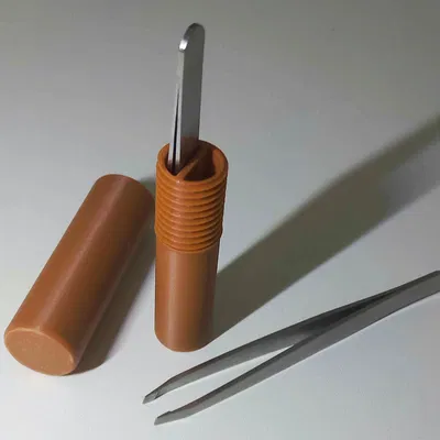 Hộp đựng nhíp mini (thiết kế bằng Fusion 360)