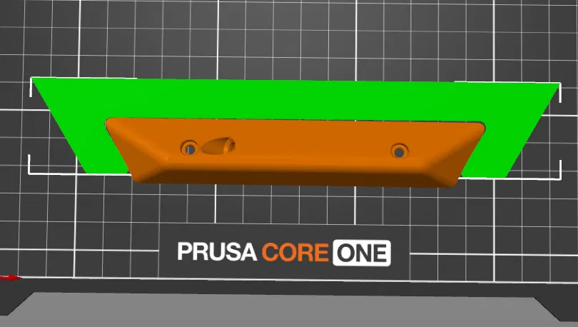 Thanh dẫn hướng canh chỉnh khi lắp cảm biến sợi nhựa cho máy in Core One + - Image 2