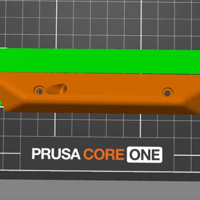 Thanh dẫn hướng canh chỉnh khi lắp cảm biến sợi nhựa cho máy in Core One +