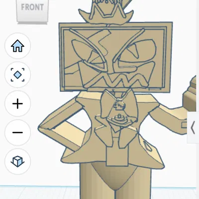 Mô hình 3D nhân vật VOX từ Hazbin Hotel - File STL chất lượng