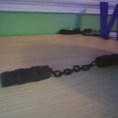 Mô hình Nunchucks 3D - Đồ chơi Fidget giải tỏa căng thẳng siêu hay