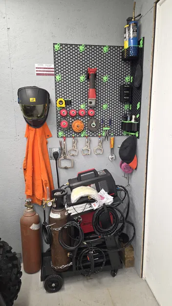 Giá treo máy mài M18 cho bảng HSW chuyên dụng - Image 1