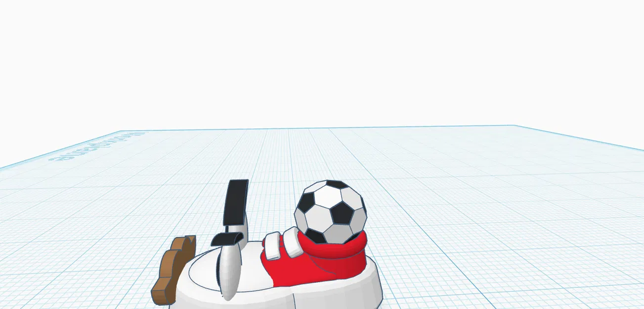 Mô hình trang trí chiếc giày có mắt độc đáo - File in 3D - Image 1