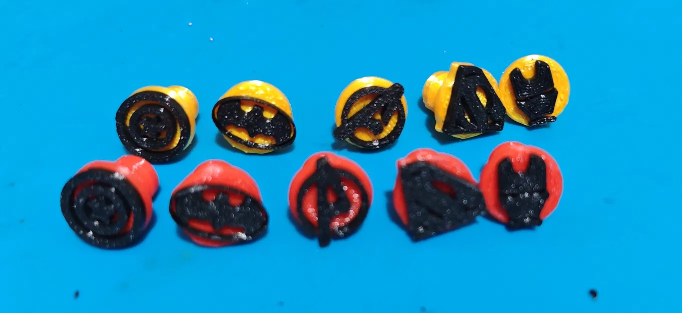 Nút bịt tai trang trí mặt nạ JT Proflex và HK Army RMX chủ đề Siêu anh hùng - Image 1