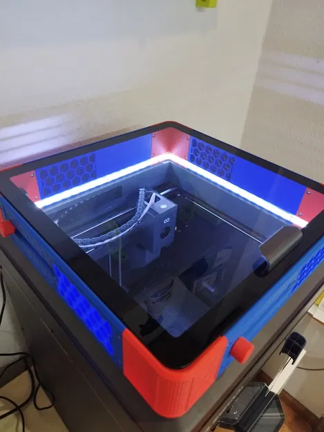 Elegoo Centauri Carbon: Khung nâng (riser) chắc chắn và tiện lợi - Image 4