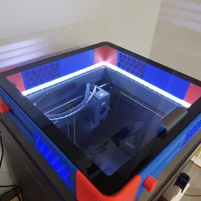 Elegoo Centauri Carbon: Khung nâng (riser) chắc chắn và tiện lợi