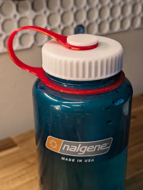 Nắp bình Nalgene có móc treo - Không cần support - Image 1