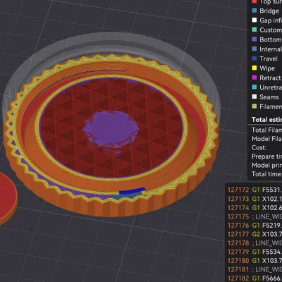Nắp bình Nalgene có móc treo - Không cần support