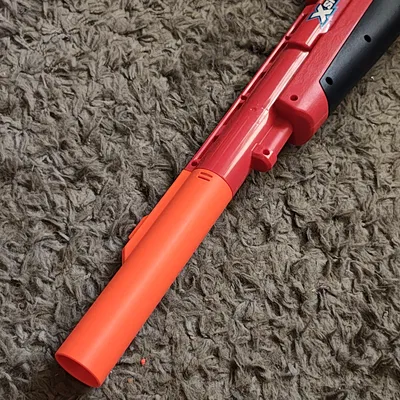 Ốp nòng kéo dài 175mm cho X-Shot Excel Ejector - Phụ kiện in 3D