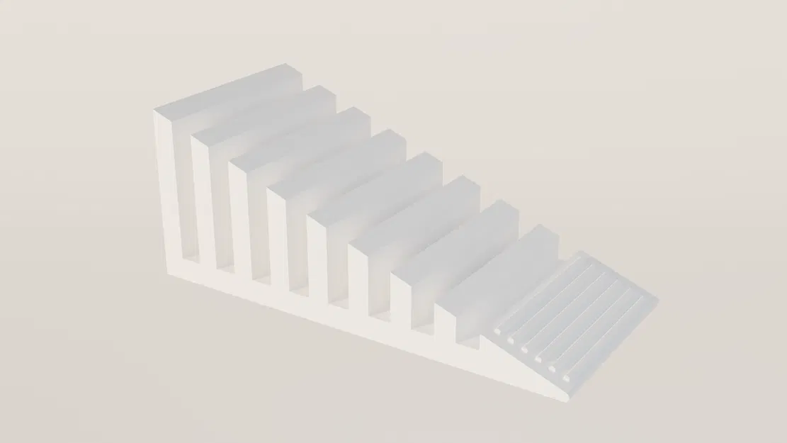 Chặn cửa thiết kế hiện đại (Modern Doorstop) in 3D tiện dụng - Image 2