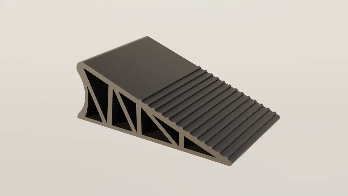 Chặn cửa thiết kế hình học (Geometric Doorstop) in 3D tiện lợi - Image 1