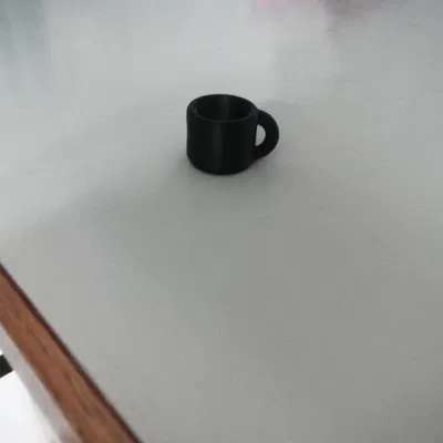 Móc Khóa Ly Cà Phê Mini – Phụ Kiện In 3D Siêu Dễ Thương