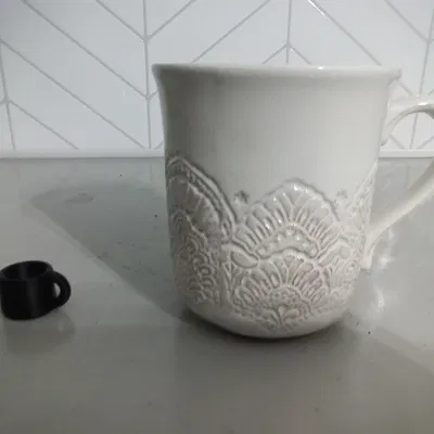 Móc Khóa Ly Cà Phê Mini – Phụ Kiện In 3D Siêu Dễ Thương