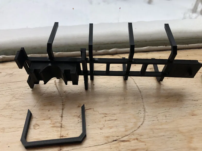 Mô hình rơ-moóc chở gỗ (Log Trailer) tỷ lệ 1/64 in 3D - Image 2