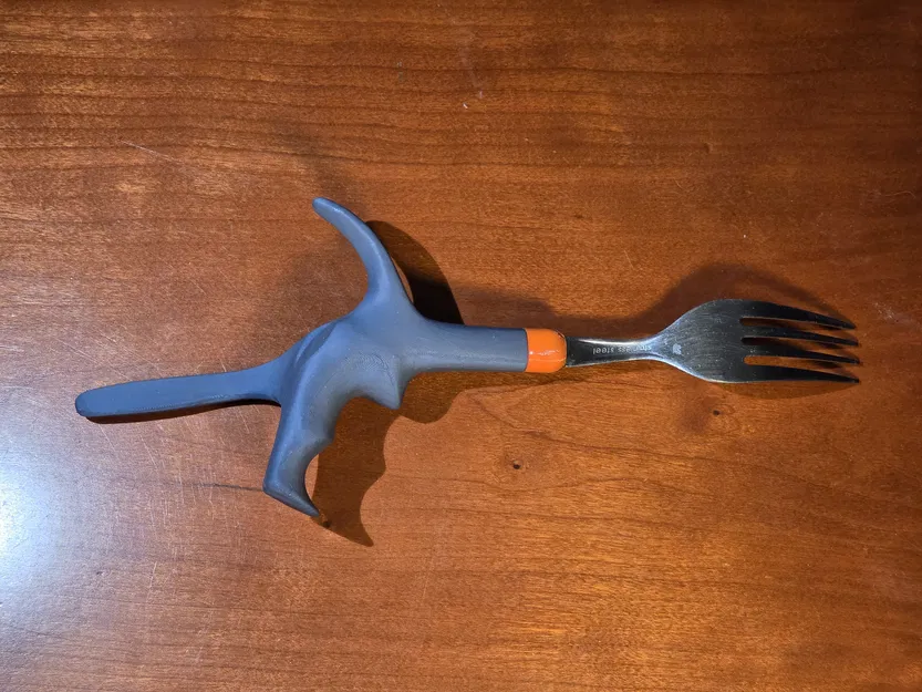 Tay cầm nĩa kiểu kiếm liễu (Foil Pistol Grip Fork) - Image 1