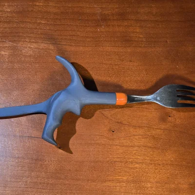 Tay cầm nĩa kiểu kiếm liễu (Foil Pistol Grip Fork)