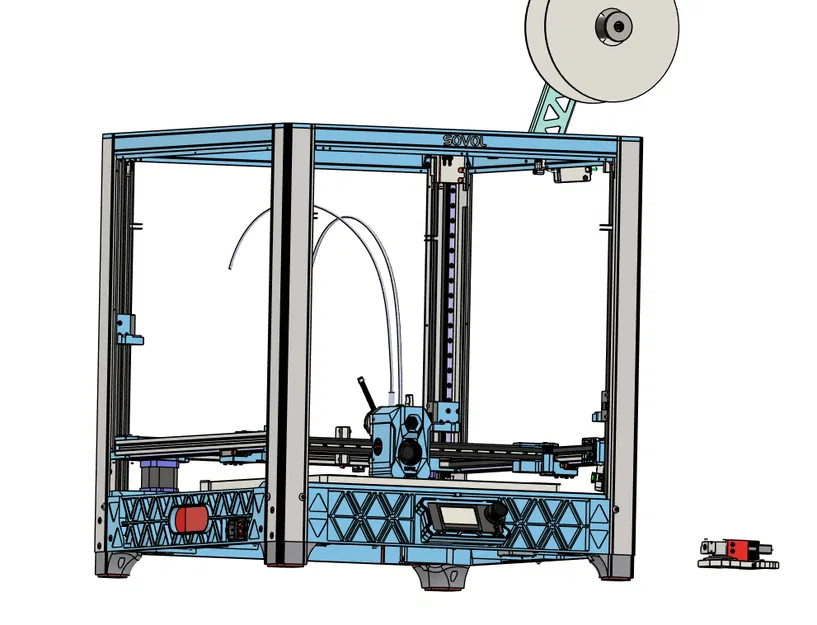 Module chân đế cho máy in Sovol SV08 - Image 4