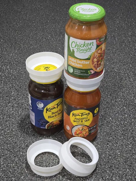 Bộ xếp chồng Lon và Hũ tùy chỉnh (Parametric Customisable Can and Jar Stacker) - Image 3