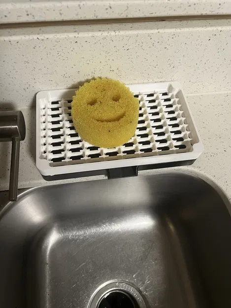 Khay để bông tắm/xà phòng tự thoát nước - Image 1