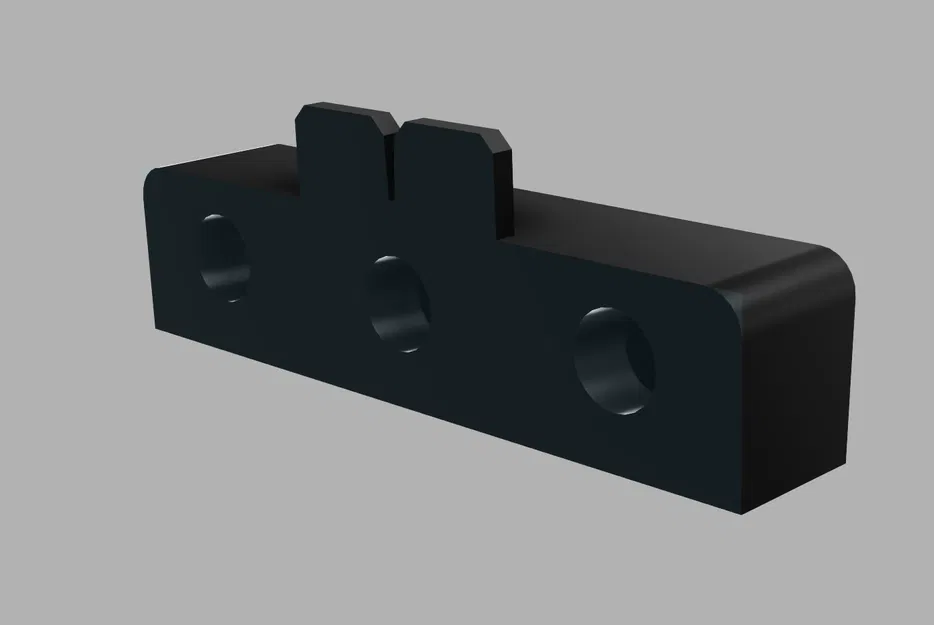 Ngàm gắn thùng rác IKEA Hallbar 10L lên cánh tủ bếp (3D Print) - Image 1