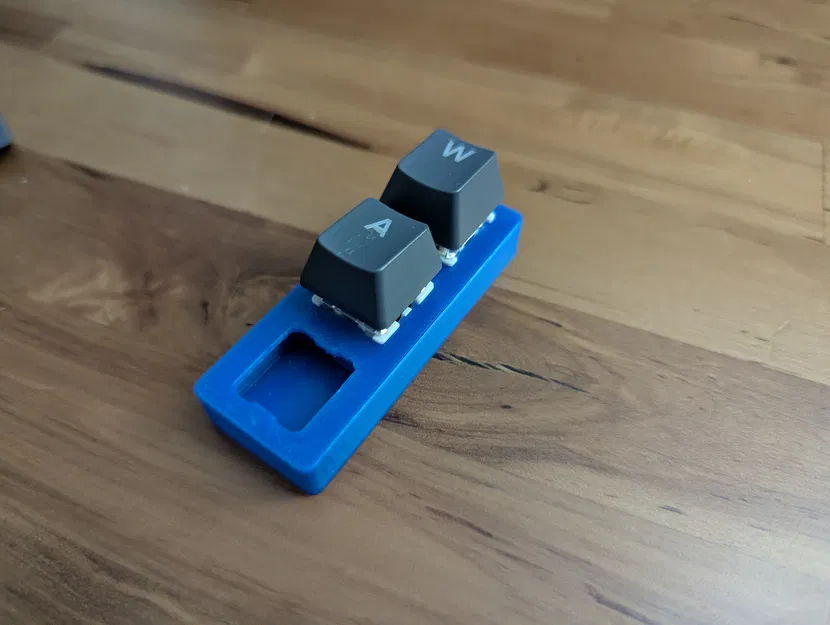 Móc khóa/Fidget gắn switch bàn phím cơ (Lưng kín) - Image 2