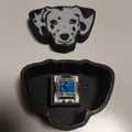 Móc khóa clicker hình chó đốm (Dalmation keychain clicker) - Thumbnail 2