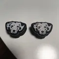 Móc khóa clicker hình chó đốm (Dalmation keychain clicker) - Thumbnail 3