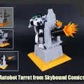Mô hình ụ súng Autobot trong Transformers từ Skybound Comics - Thumbnail 1