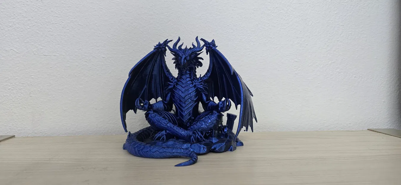 Mô hình Rồng Thiền Ancient Zen Dragon Spirit độc đáo cho in 3D - Image 1