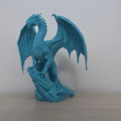 Mô hình rồng cổ đại trên đá cực đẹp cho dân chơi in 3D