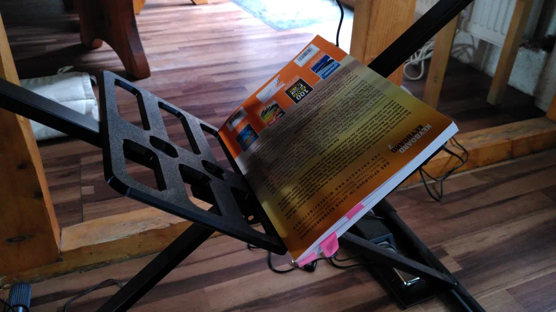 Giá Đỡ Sách Cho Chân Đàn Keyboard Kiểu Chữ X (X-Stand Shelf) - Image 1