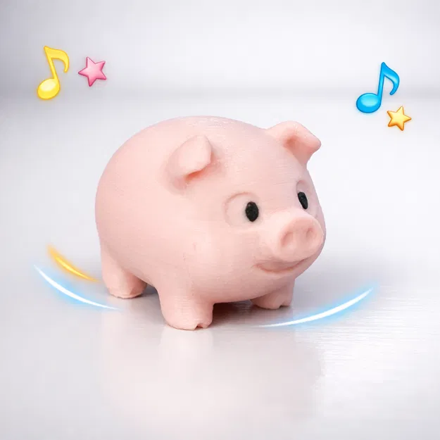 Tiny Cute Pig – Chú Heo Con Mini Siêu Cưng Dành Cho Người Mới - Image 5