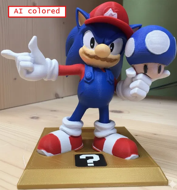 Mario, the Hedgehog (Sự kết hợp giữa Mario và Sonic) - Image 10