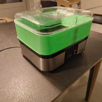 Vòng đệm nối dài (Riser) cho máy sấy nhựa Steba ED 5