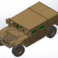 Mô hình HUMVEE M998 phiên bản mui bạt - Thumbnail 1