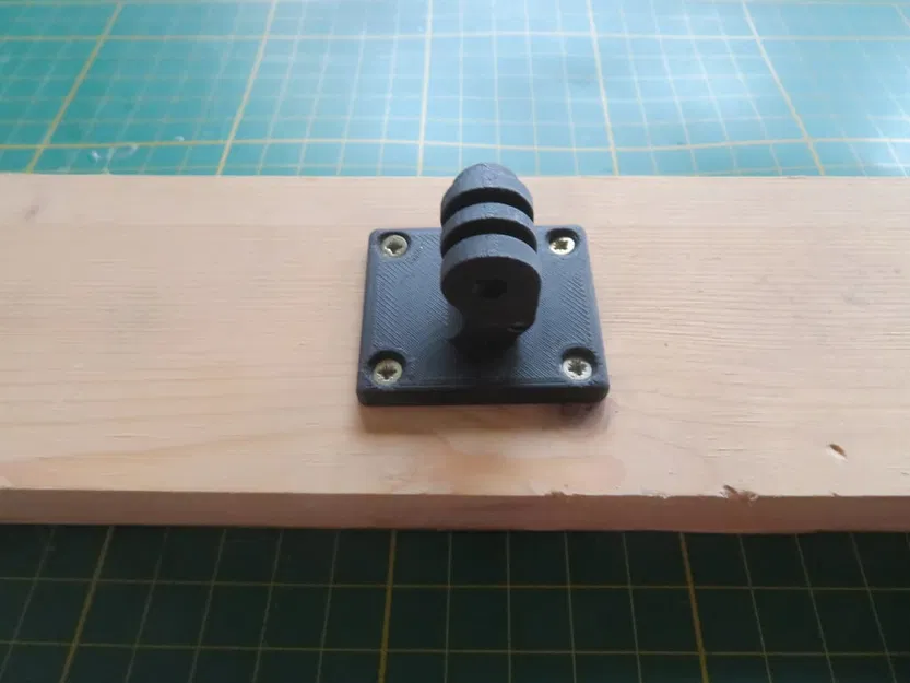 Ngàm gắn Actioncam lên tường (Wallmount) cho GoPro và DJI - Image 4