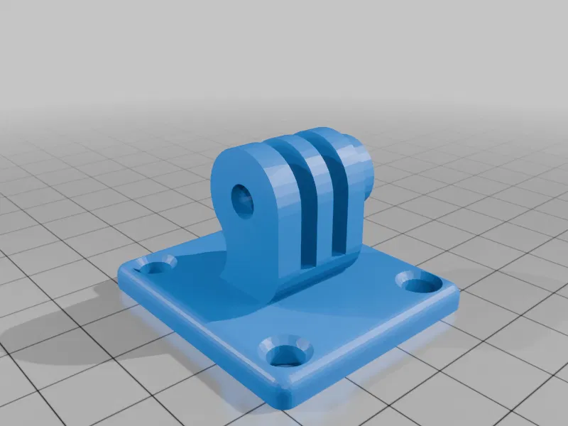 Ngàm gắn Actioncam lên tường (Wallmount) cho GoPro và DJI - Image 9