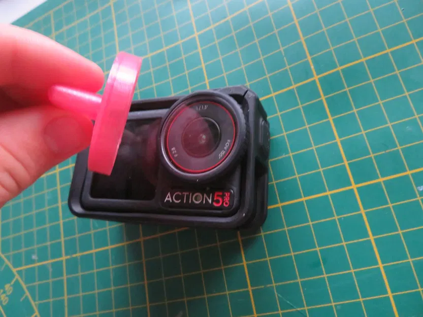 Nắp bảo vệ ống kính cho DJI Osmo Action 5 Pro (Tự in 3D) - Image 10