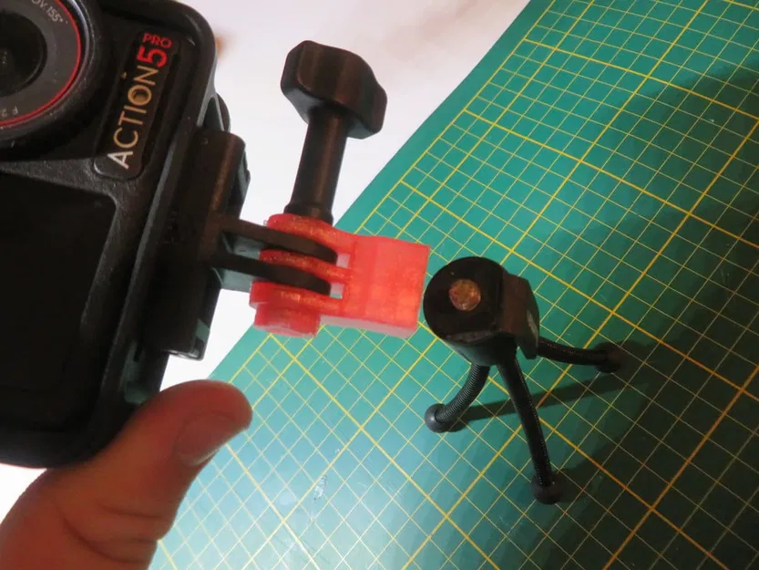 Ngàm chuyển đổi 3D Screwmount cho GoPro và DJI Action Camera - Image 1