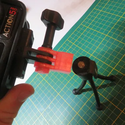 Ngàm chuyển đổi 3D Screwmount cho GoPro và DJI Action Camera