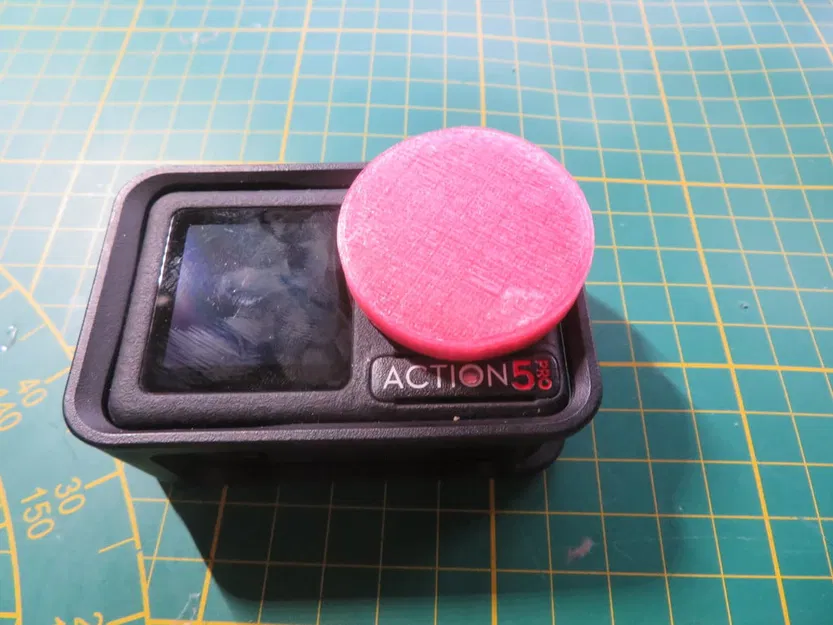 Nắp bảo vệ ống kính DJI Osmo Action 5 Pro in 3D tiện lợi - Image 4