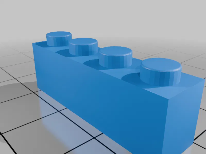 Gạch 1x4 tương thích với LEGO - Image 1