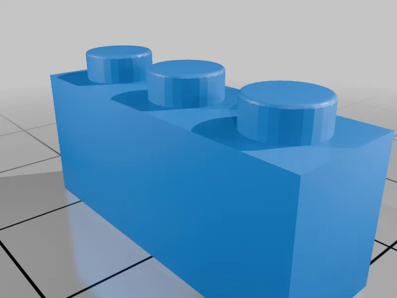 Viên gạch 1x3 tương thích Lego - Image 1