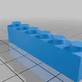 Gạch lắp ráp 1x6 tương thích LEGO - Thumbnail 1